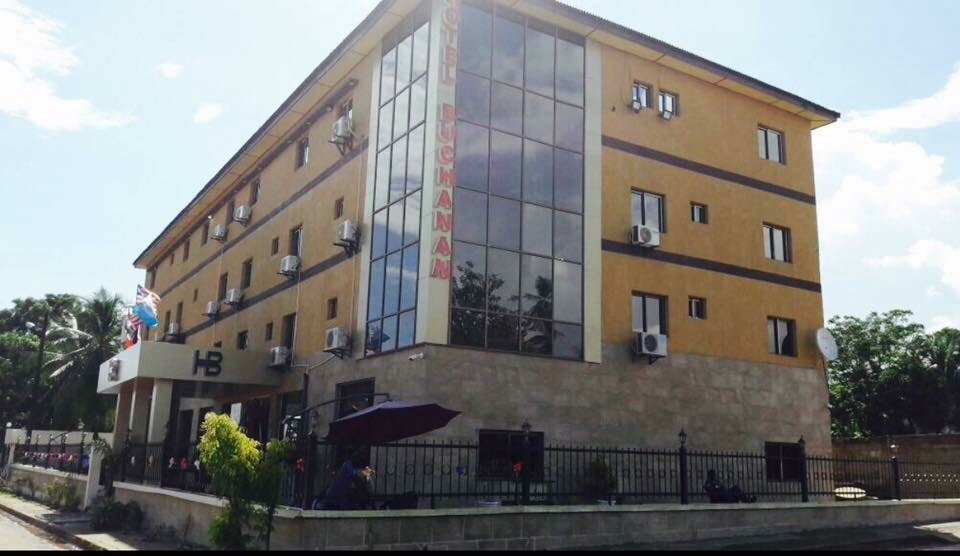 Hotel Buchanan Liberia-浴室