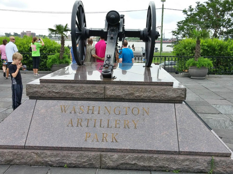 Washington Artillery Park-新奥尔良必去景点