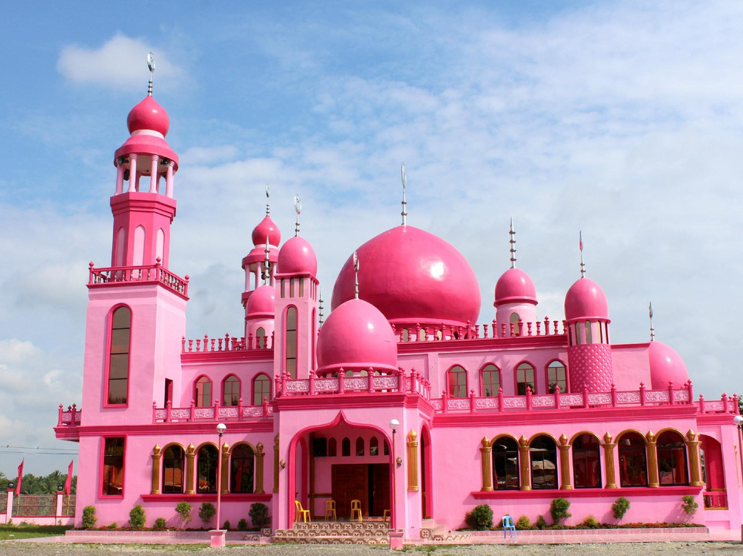 Masjid Dimaukom (Pink Mosque)-Datu Saudi Ampatuan必去景点
