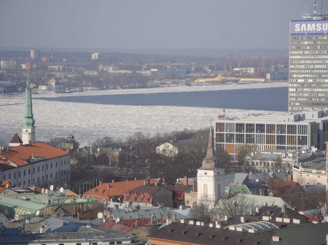 View of Riga from St Peter's Church Tower景点图片