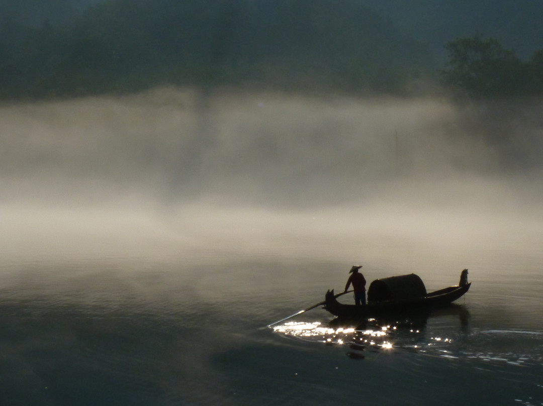 小东江钢索桥-资兴市必去景点