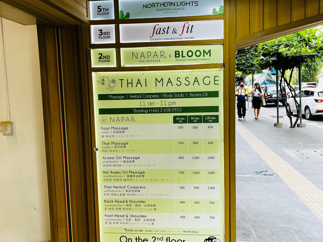 NAPAR Massage-曼谷必去景点