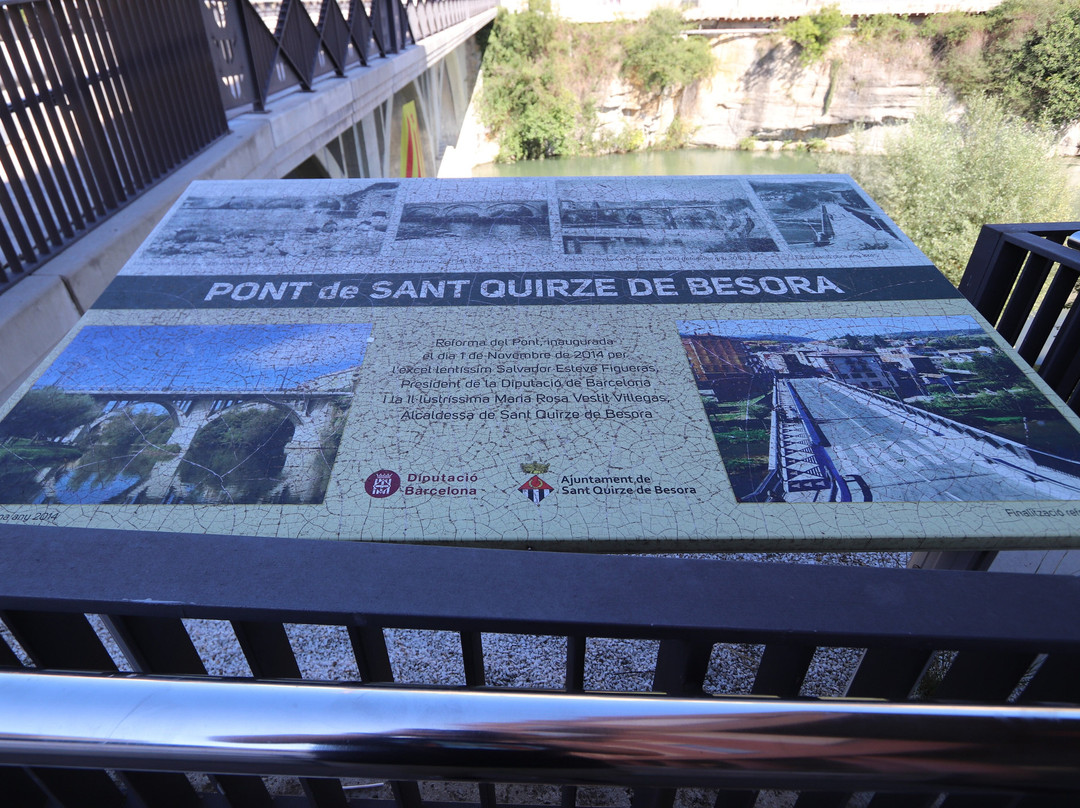 Pont de Sant Quirze de Besora景点图片