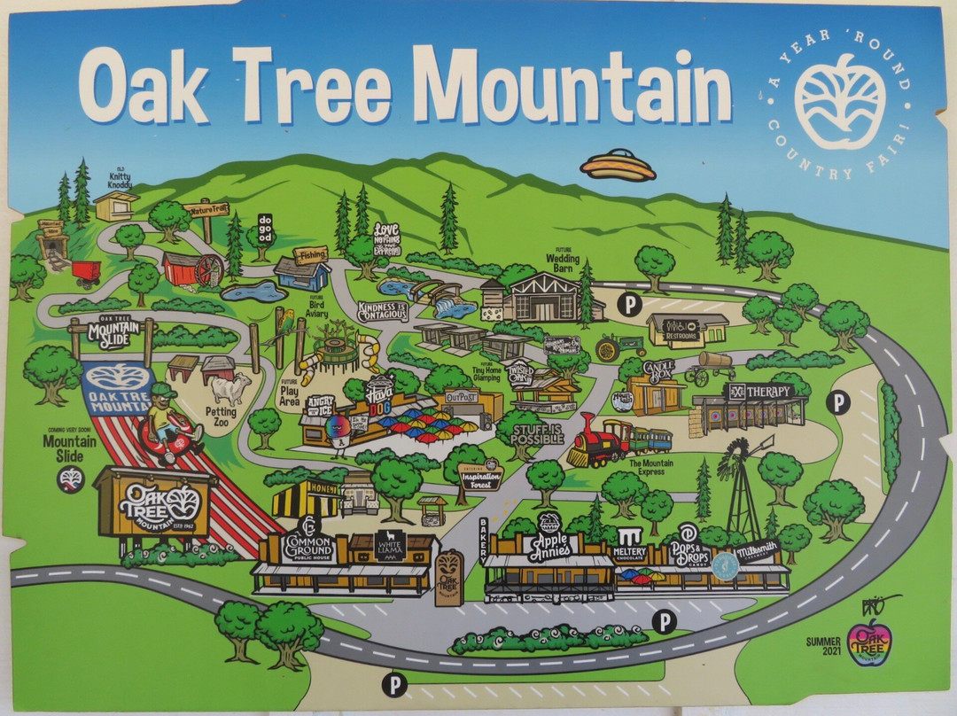 Oak Tree Mountain-Oak Glen必去景点