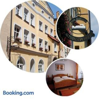 Mehring酒店住宿-Altstadtpension Burghausen
