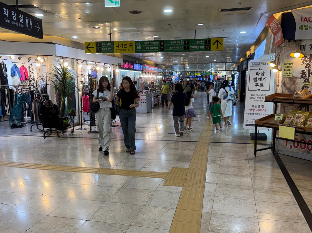 Nampo Underground Shopping Center-釜山必去景点
