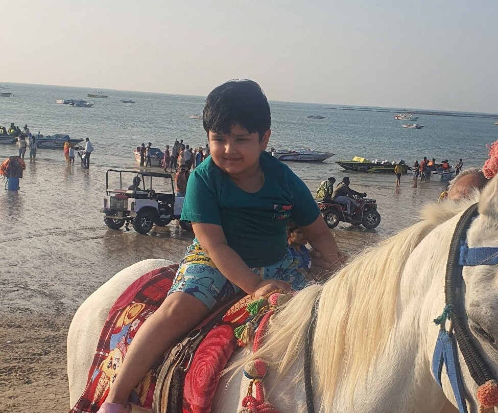 Shivrajpur Blue Flag Beach-Dwarka必去景点