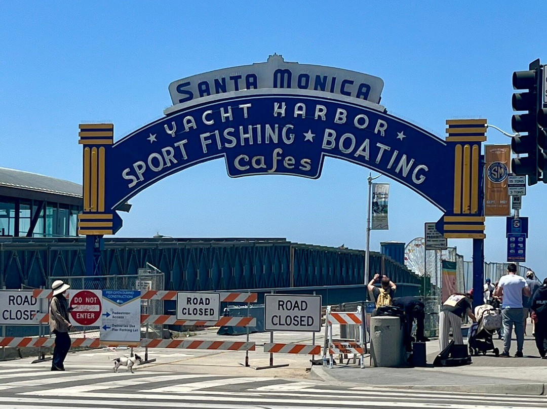 Santa Monica Yacht Harbor Sign-圣莫尼卡必去景点