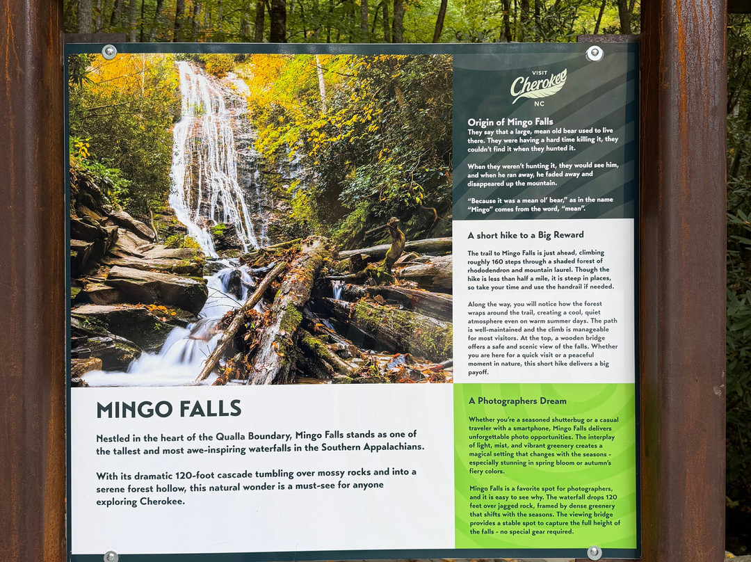 Mingo Falls-切罗基必去景点