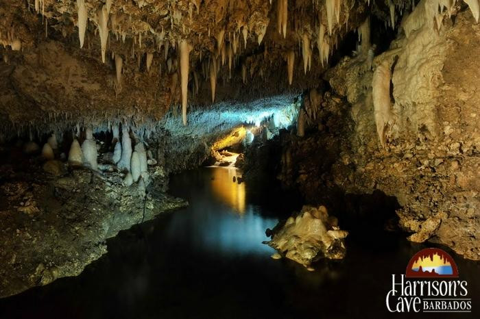 巴巴多斯旅游景点-Harrison's Cave Eco-Adventure Park