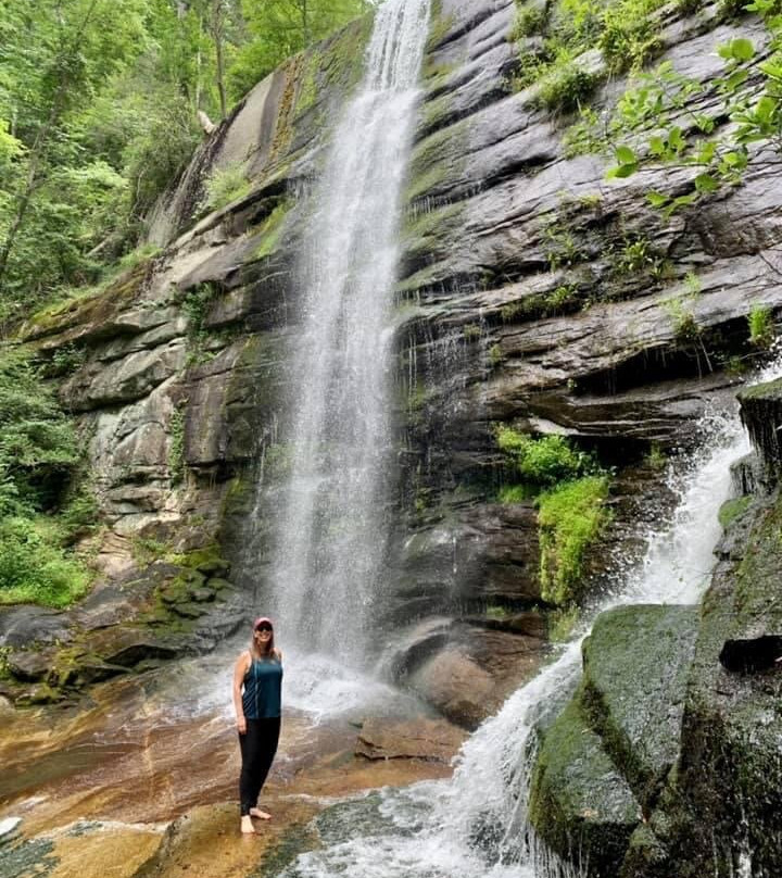 Twin Falls/Eastatoe Falls-Sunset必去景点