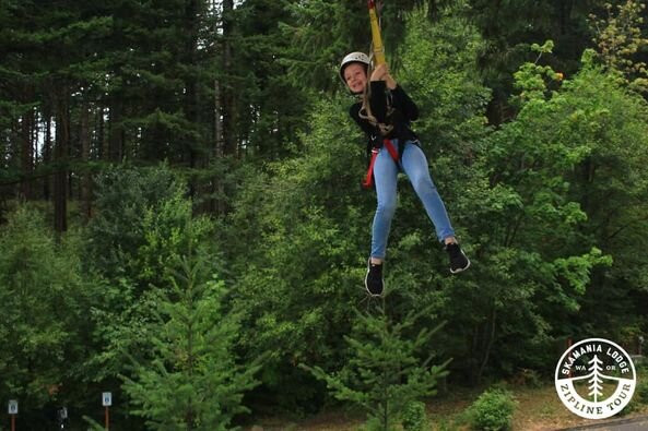 Skamania Lodge Zip Line Tour-Stevenson必去景点