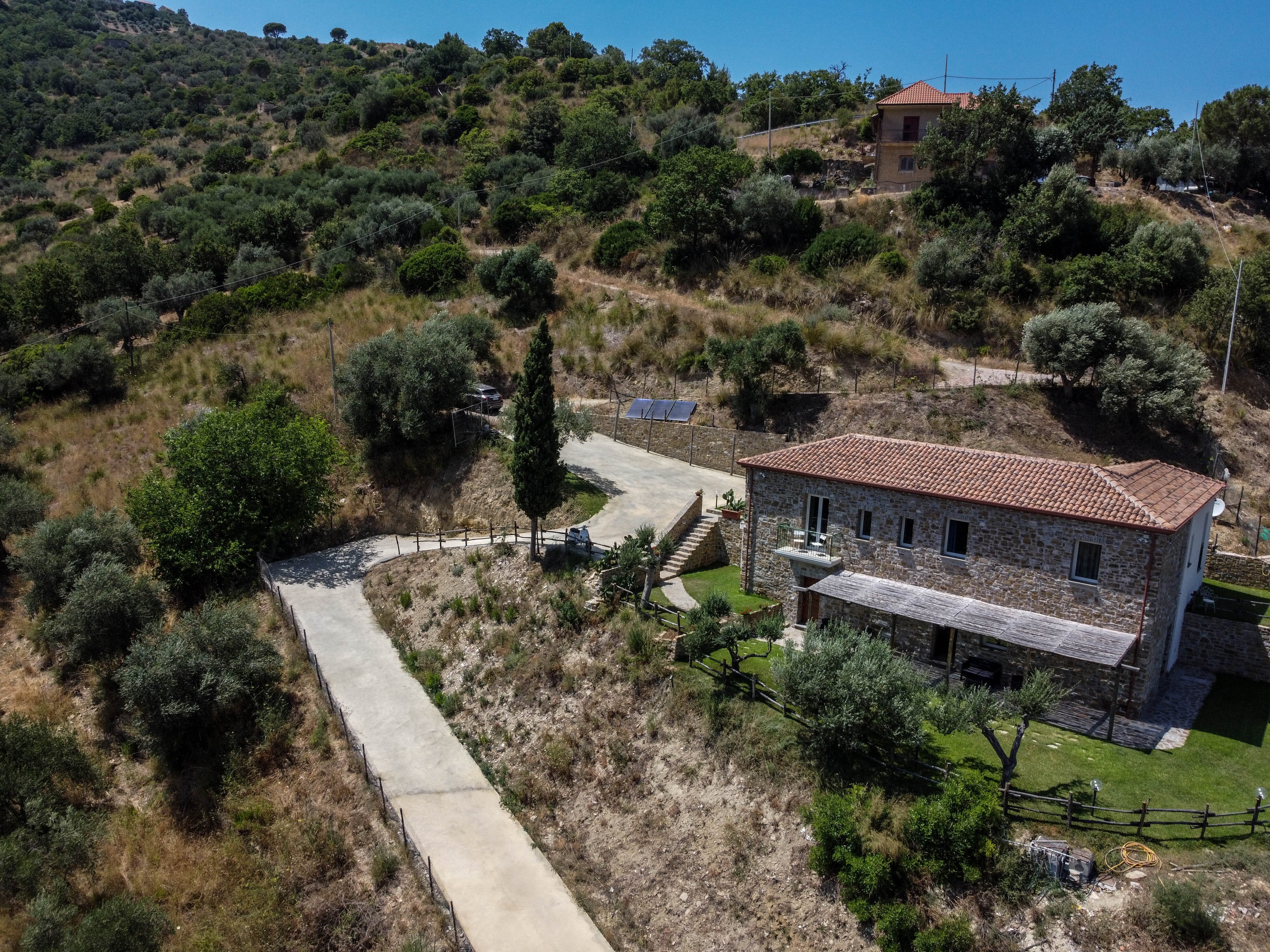 Country House L'Antica Pietra-浴室
