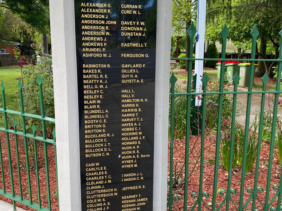 Yackandandah Memorial Park-Yackandandah必去景点