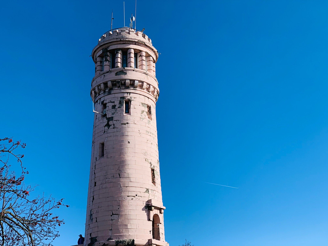 Lookout Tower at the Summit of Wielka Sowa Mountain景点图片