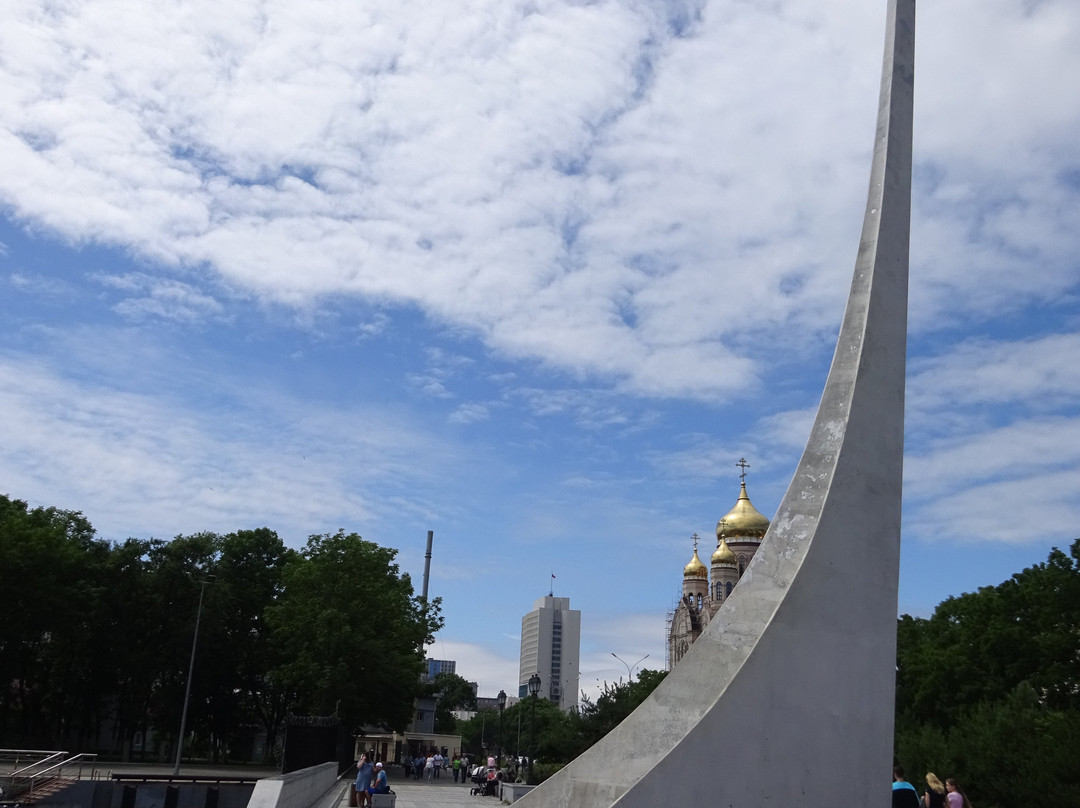 Monument at the Landing Place of the Founders of Vladivostok-海参崴必去景点