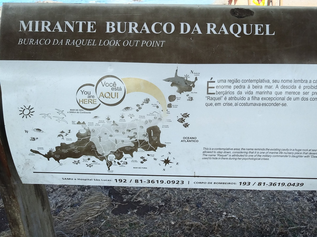 Buraco da Raquel-费尔南多-迪诺罗尼亚群岛必去景点