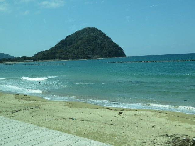 Kikugahama Earthwork (Onago Daiba)-萩市必去景点