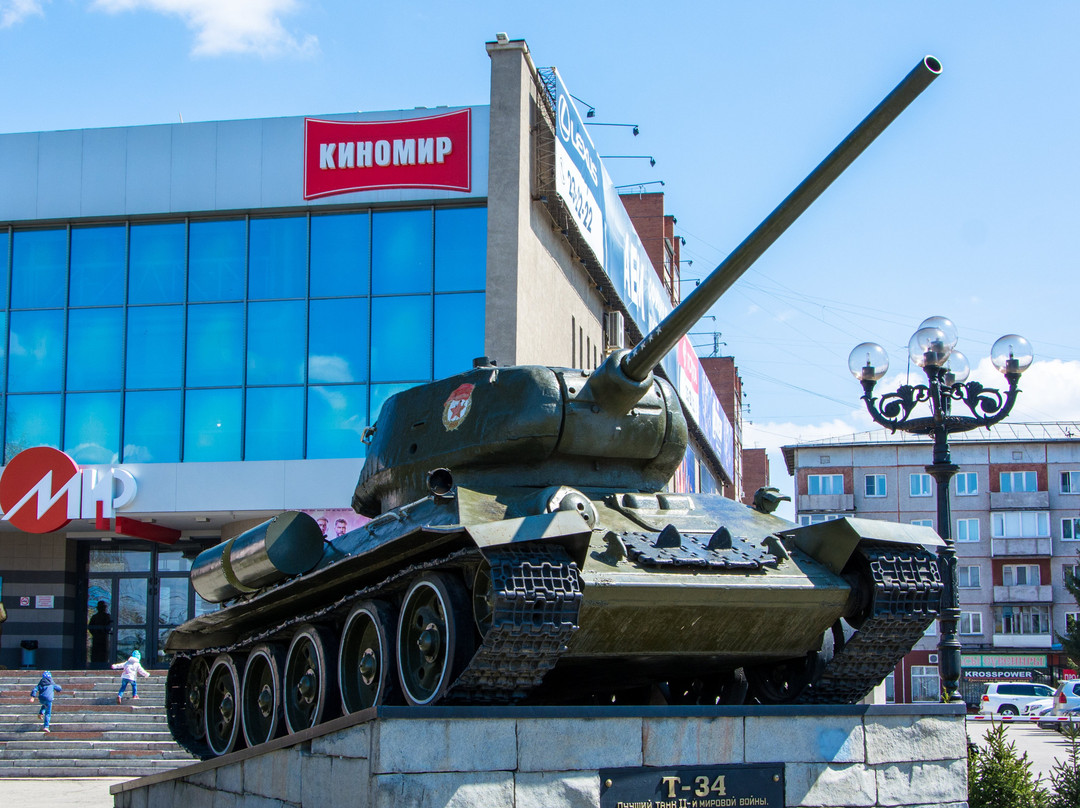 T-34 Monument-Barnaul必去景点