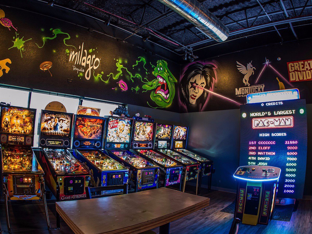 The 1UP Arcade Bar - Greenwood-格林伍德村必去景点