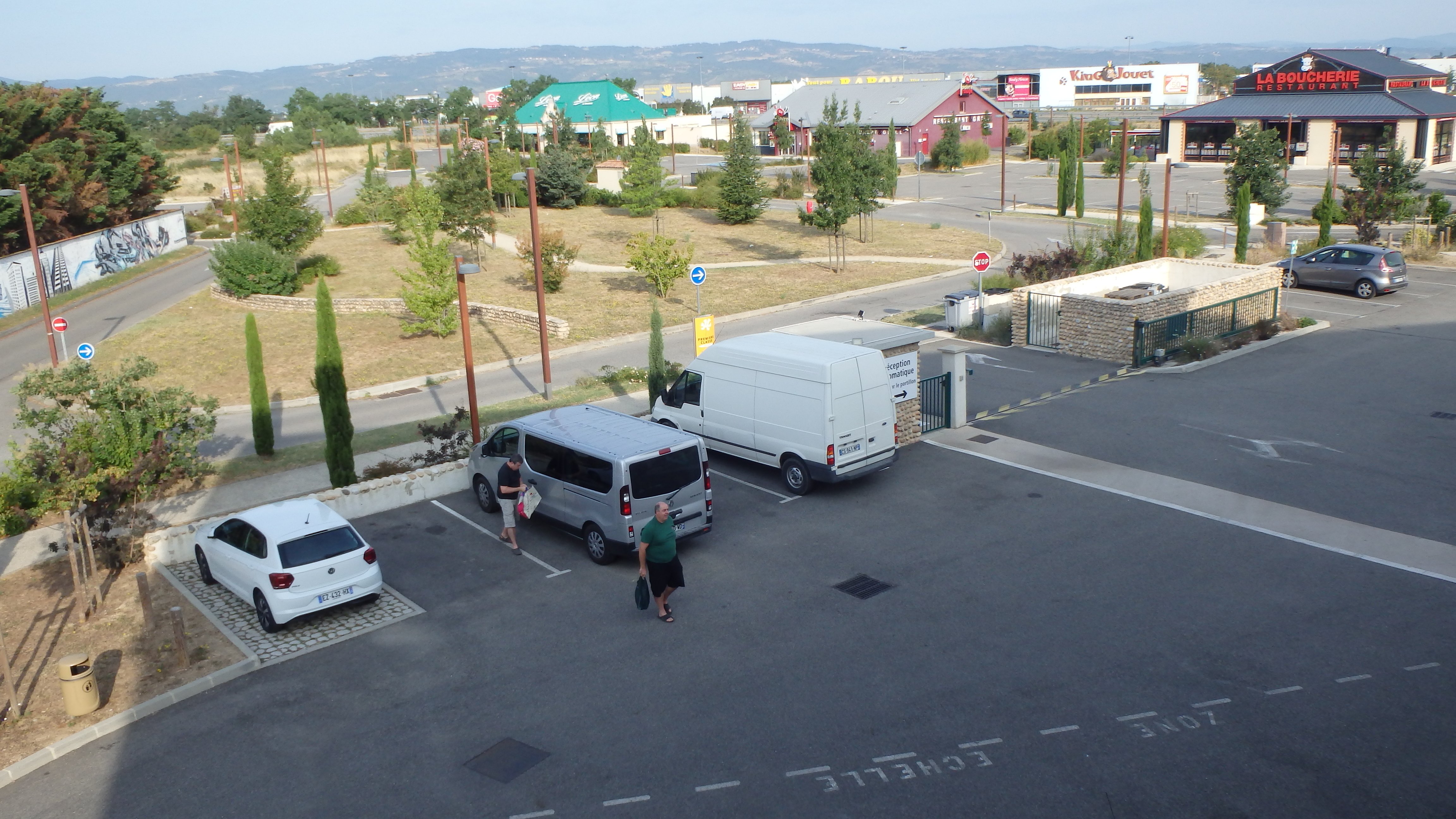 Hôtel Première Classe Valence Nord – Saint-Marcel-酒店景观
