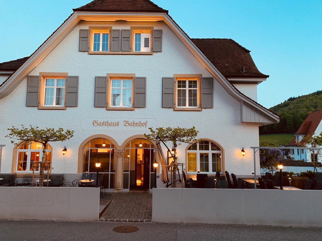 Gelterkinden餐馆和美食-Gasthaus Bahnhof