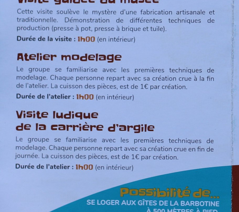 La Maison du Potier-Le Fuilet必去景点