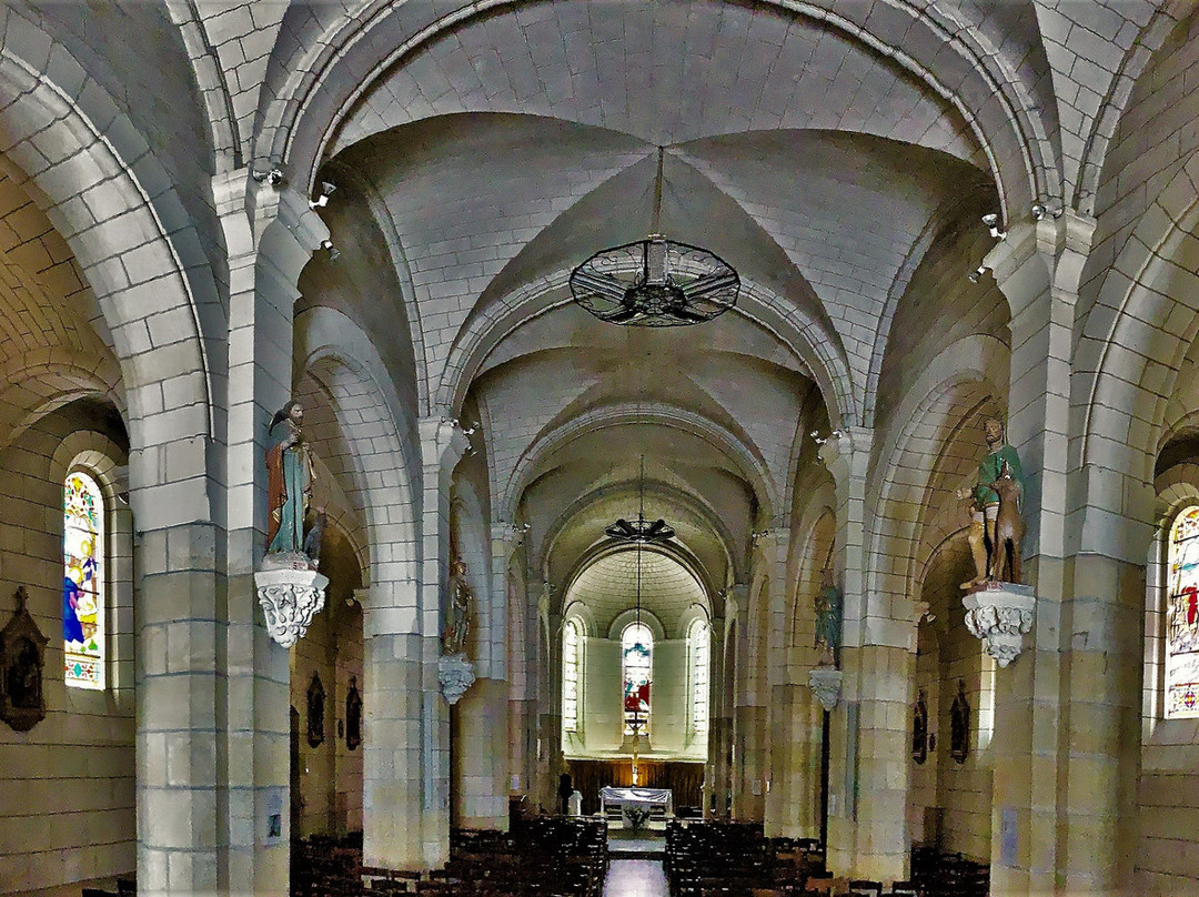 Eglise St Gervais St Protais et St Volusien-Manthelan必去景点