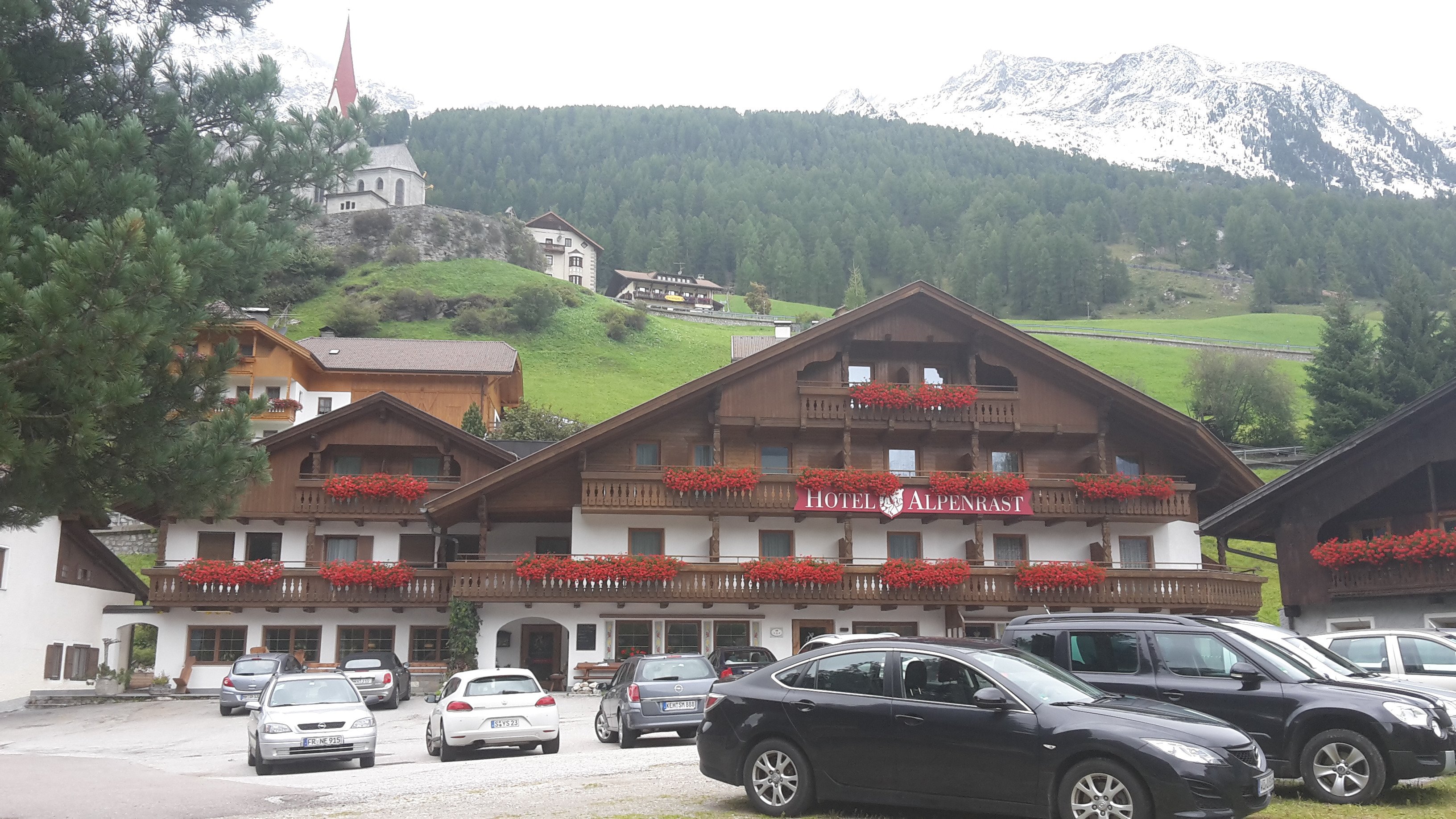 Berghotel Alpenrast-浴室