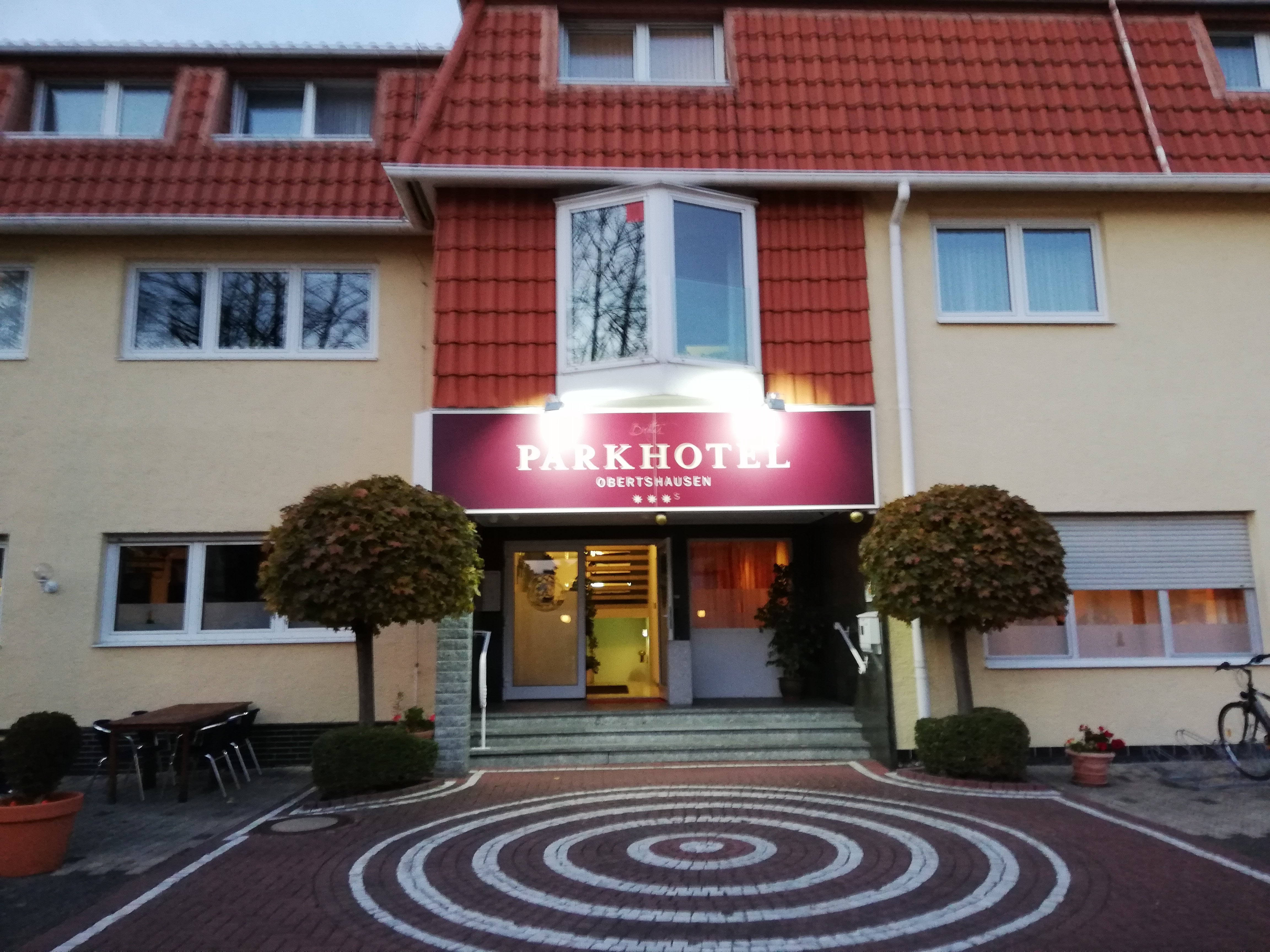 Parkhotel Obertshausen-浴室