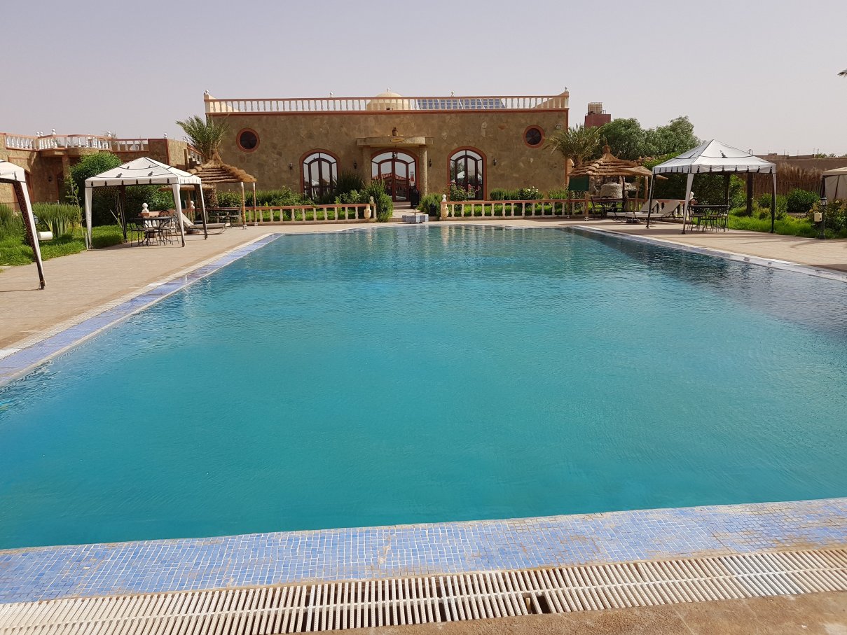 Salma Palms Hôtel-泳池