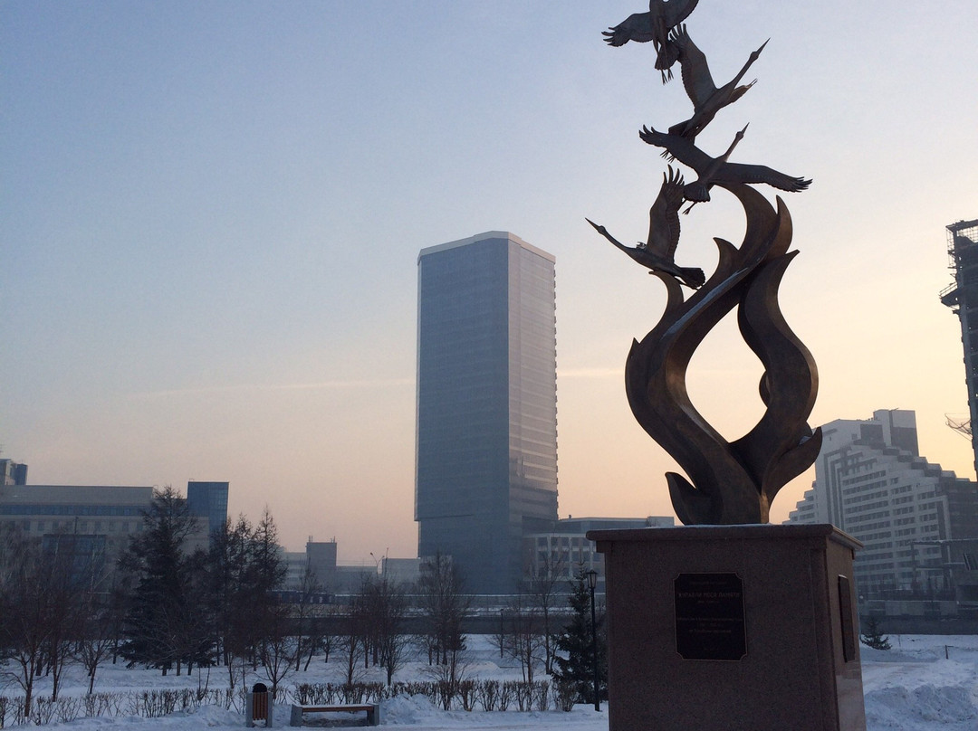 Zhuravli Moey Pamyati Monument-克拉斯诺亚尔斯克必去景点