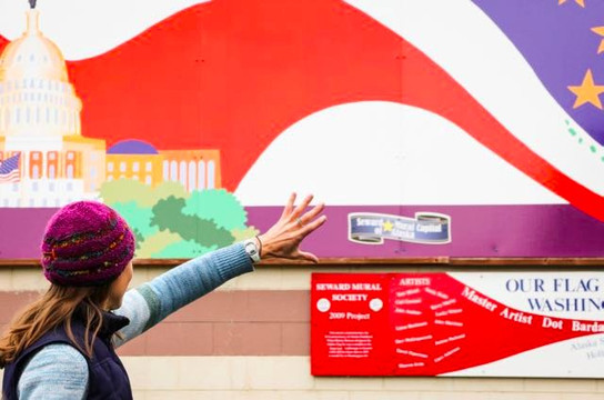 The Painted Whale Seward Mural Walking Tours-苏厄德必去景点