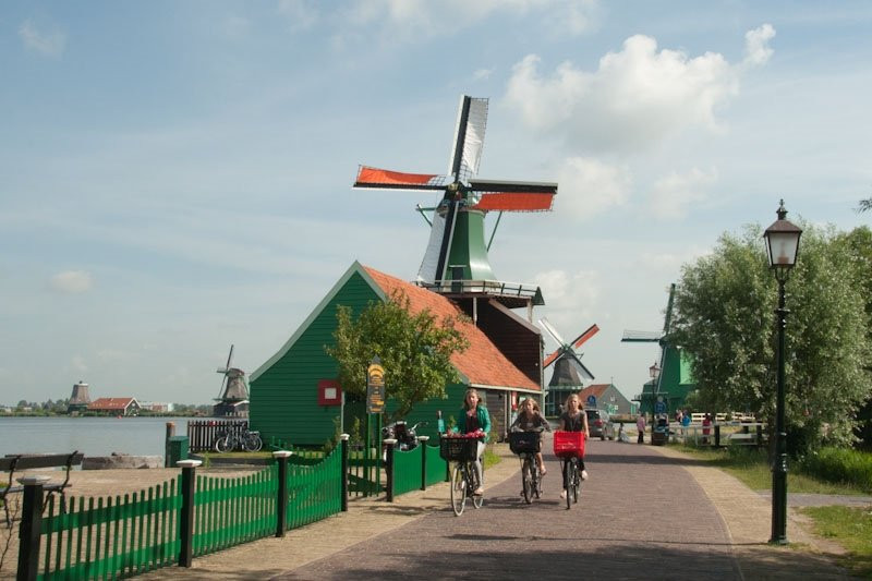 Fietstochten Amsterdam Zaanse Schans景点图片