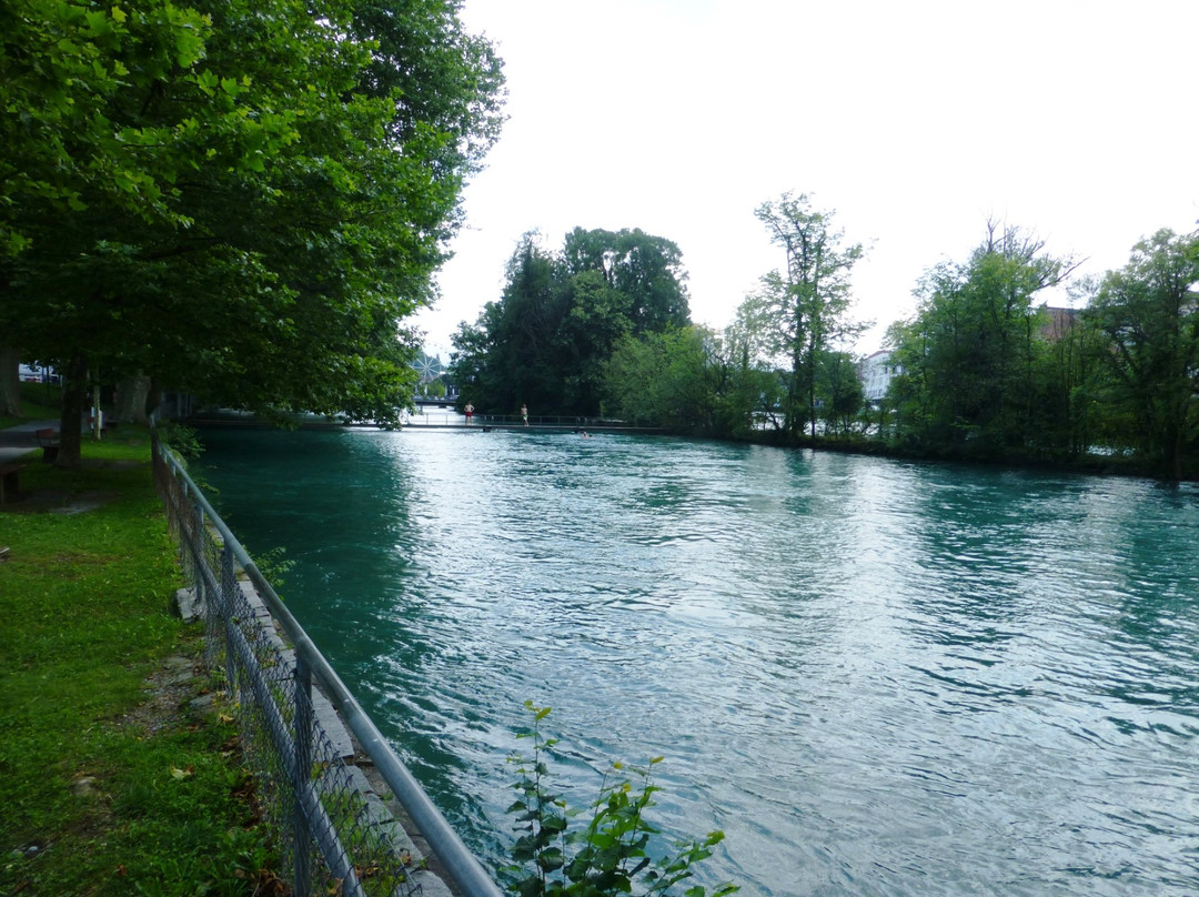 Flussbad Schwabis Thun景点图片