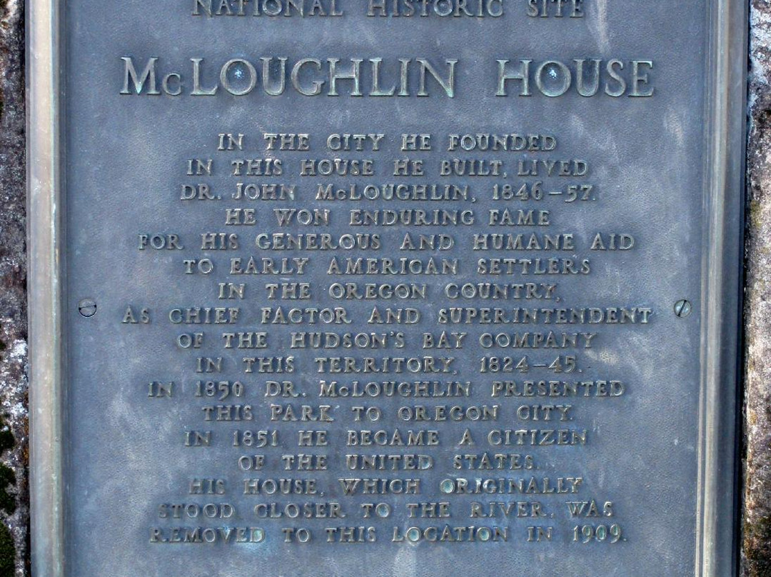 McLoughlin House-Oregon City必去景点