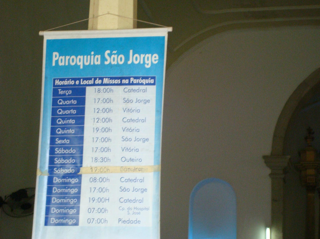 Matriz de Sao Jorge dos Ilheus Church-Ilheus必去景点