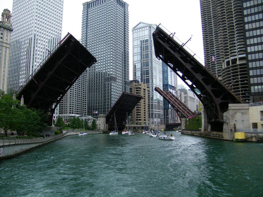 Wendella观光船之旅-芝加哥必去景点