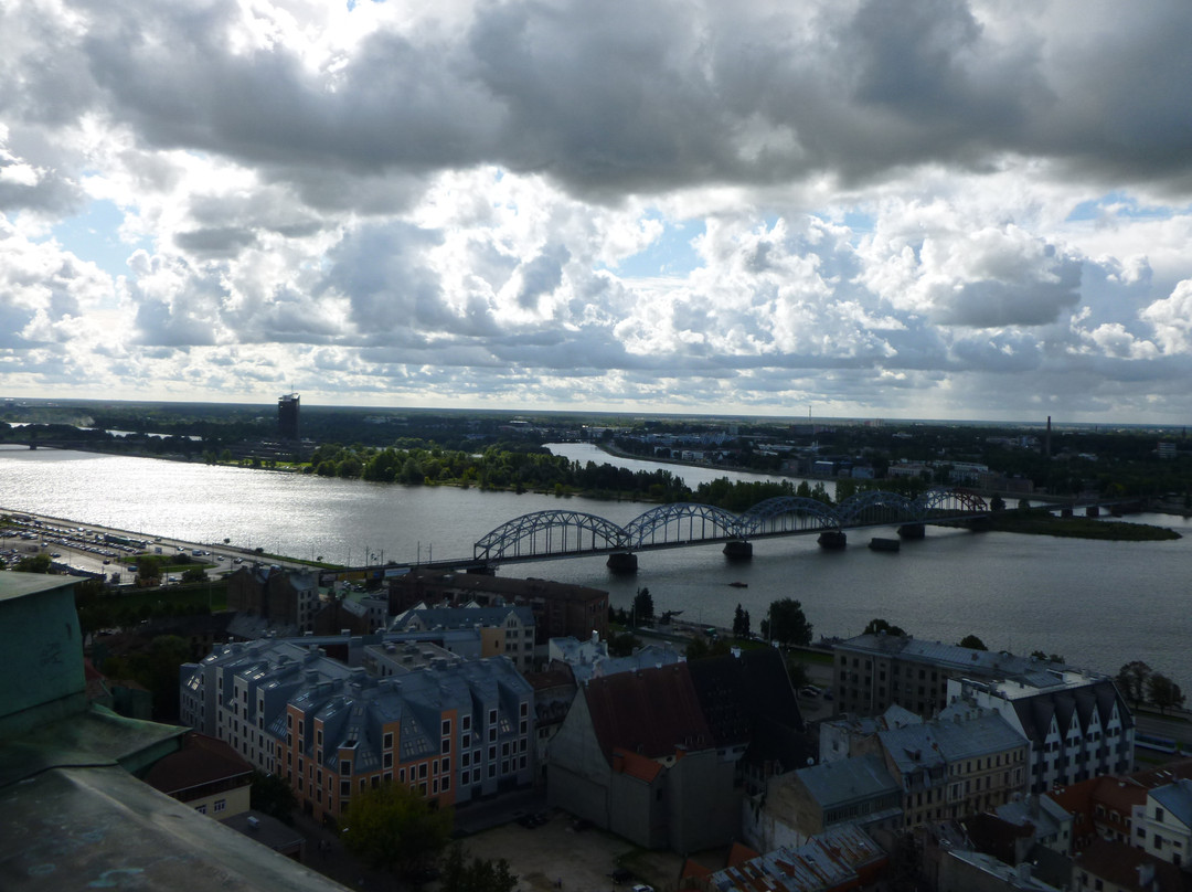 View of Riga from St Peter's Church Tower景点图片