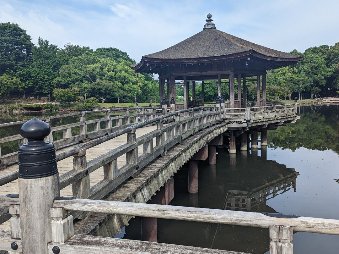 浮见堂-奈良市必去景点