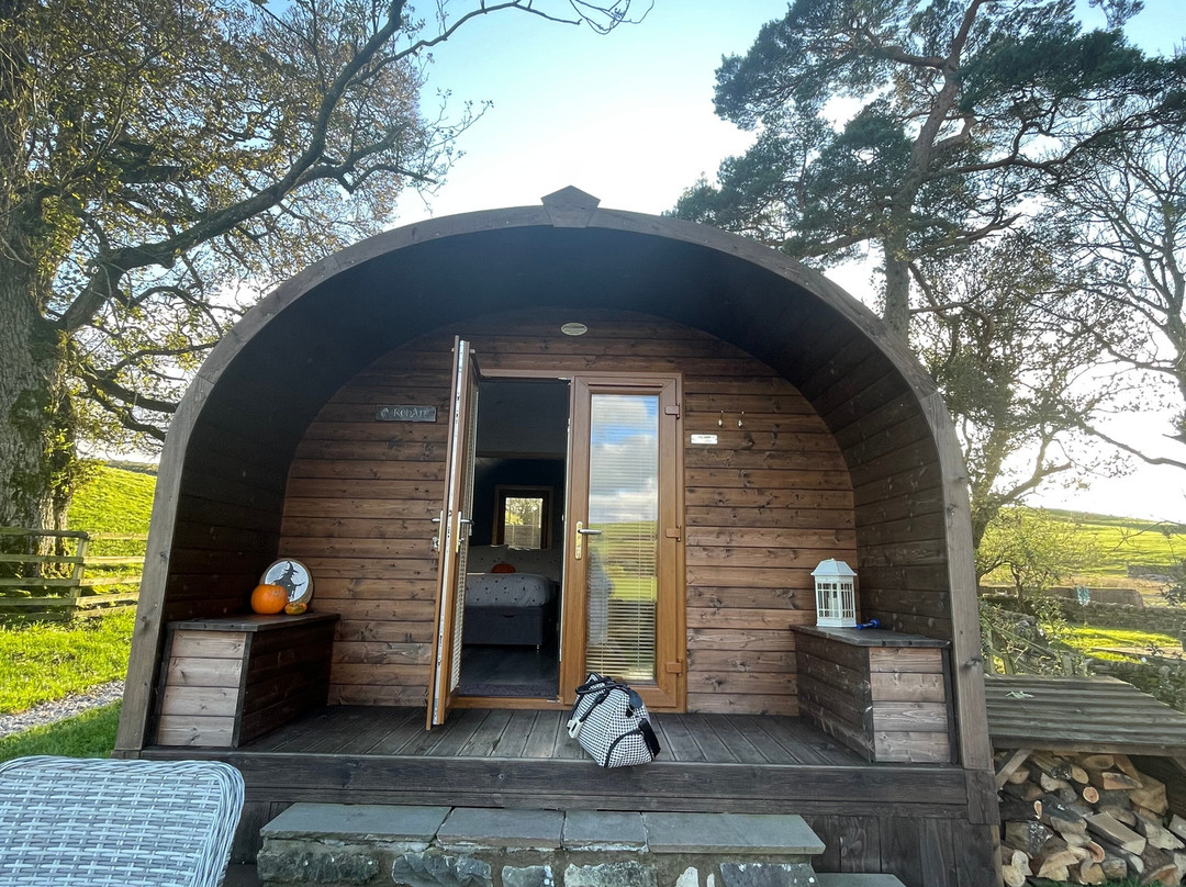 The Pods By The Stream At Flakebridge Farm