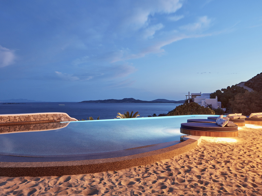 阿基欧斯罗安妮斯酒店住宿-Katikies Mykonos