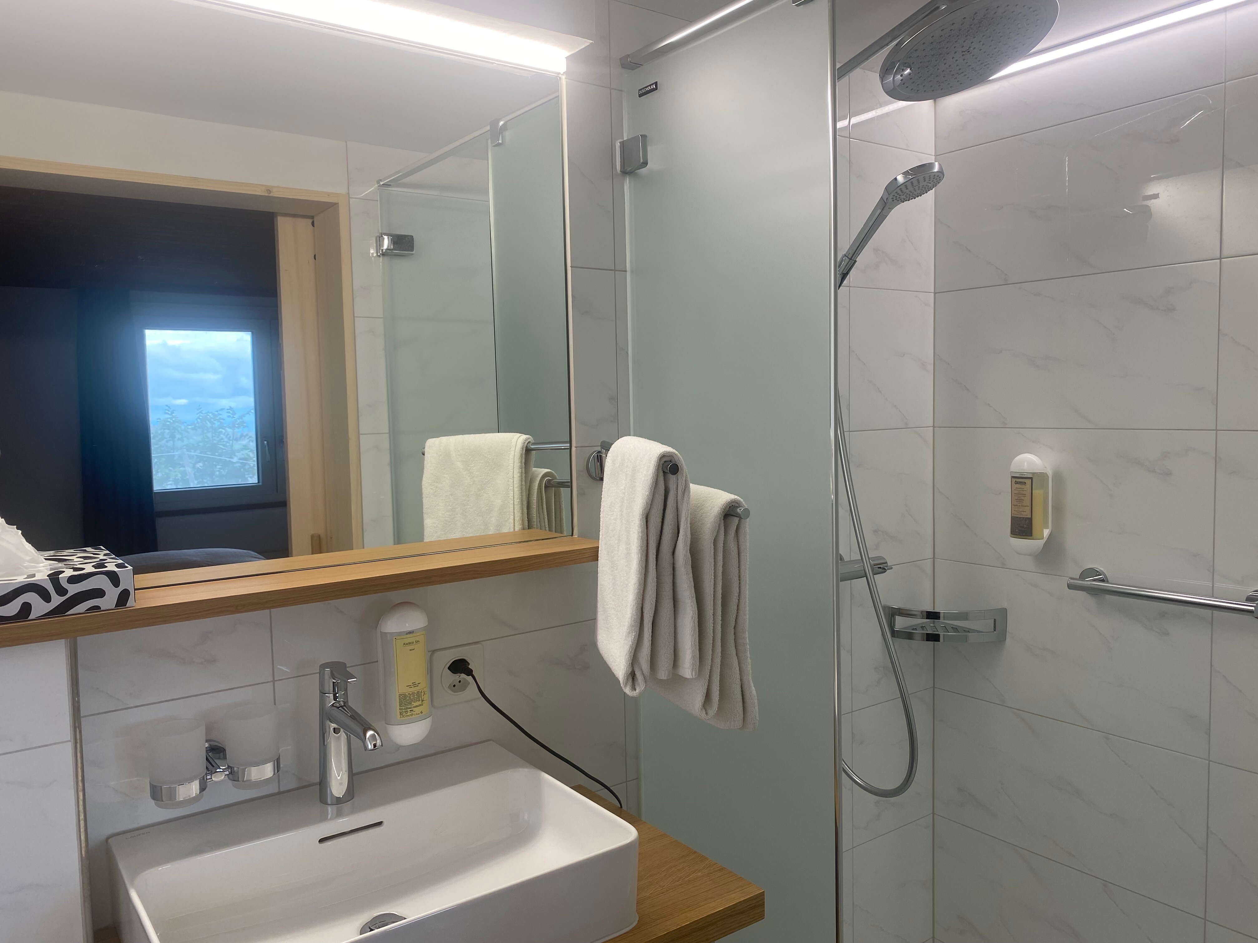 Hirschen Wald - Gasthaus & Bäckerei-浴室