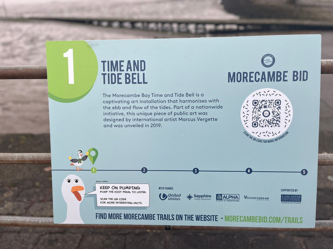 The Morecambe Bay Time And Tide Bell景点图片