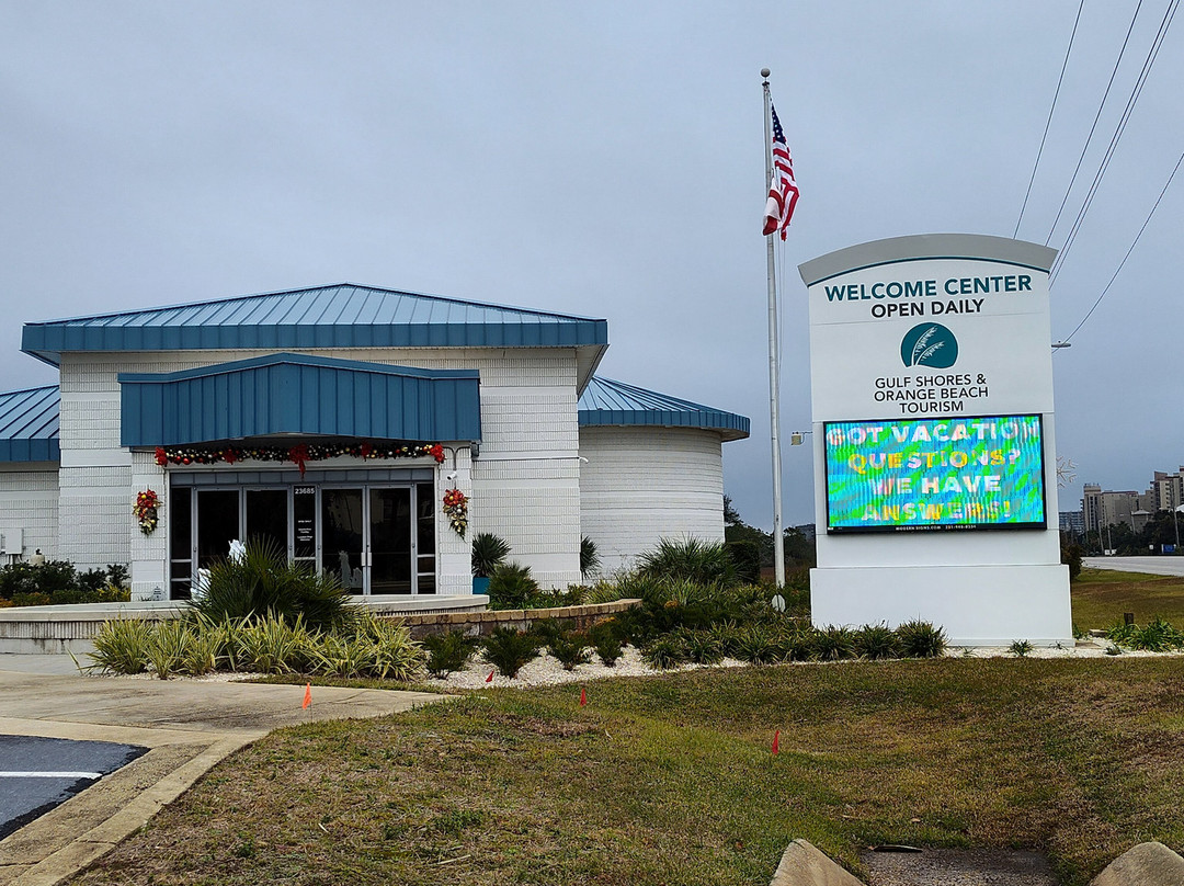 Orange Beach Welcome Center-橙色海湾必去景点