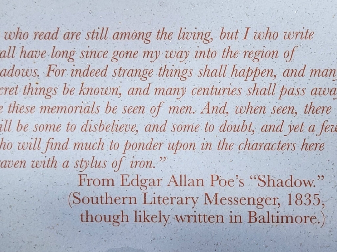Edgar Allan Poe's Grave Site and Memorial-巴尔的摩必去景点