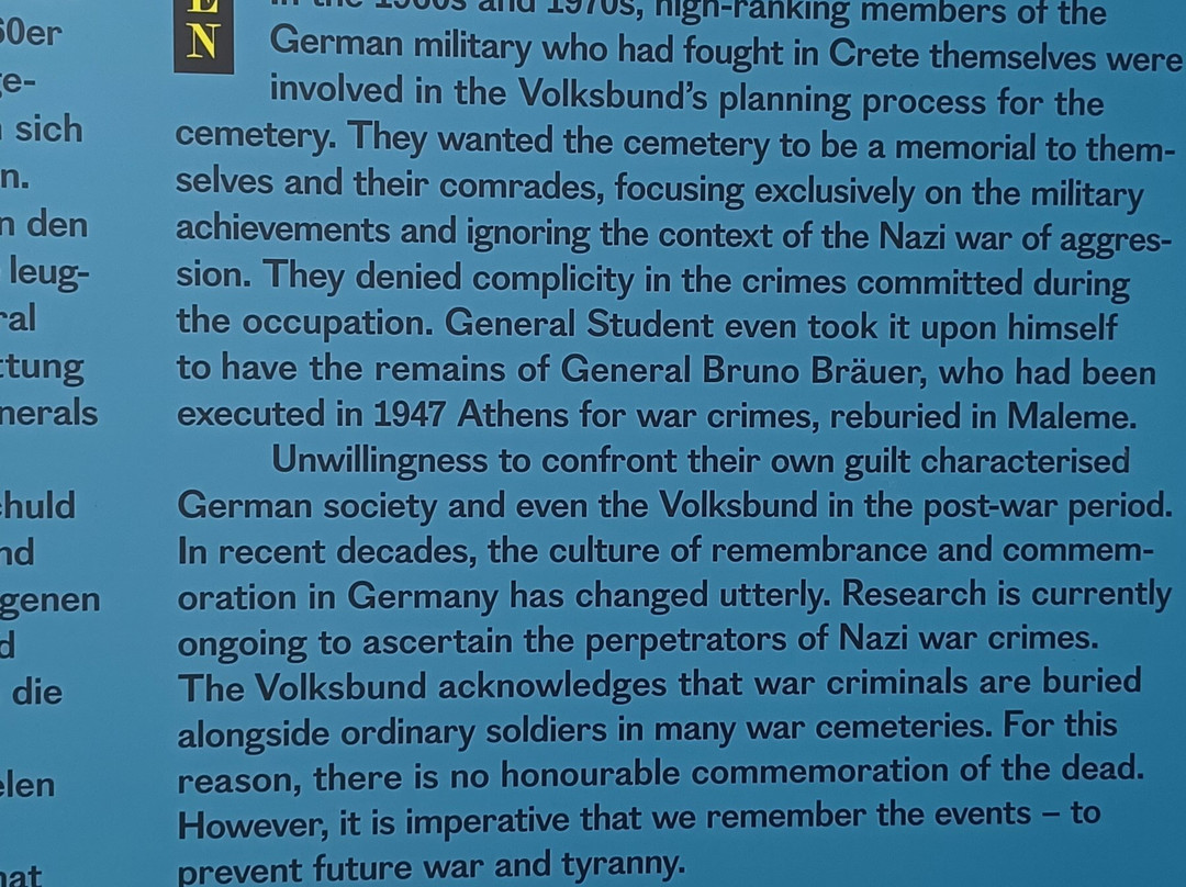 German Military Cemetery-Maleme必去景点