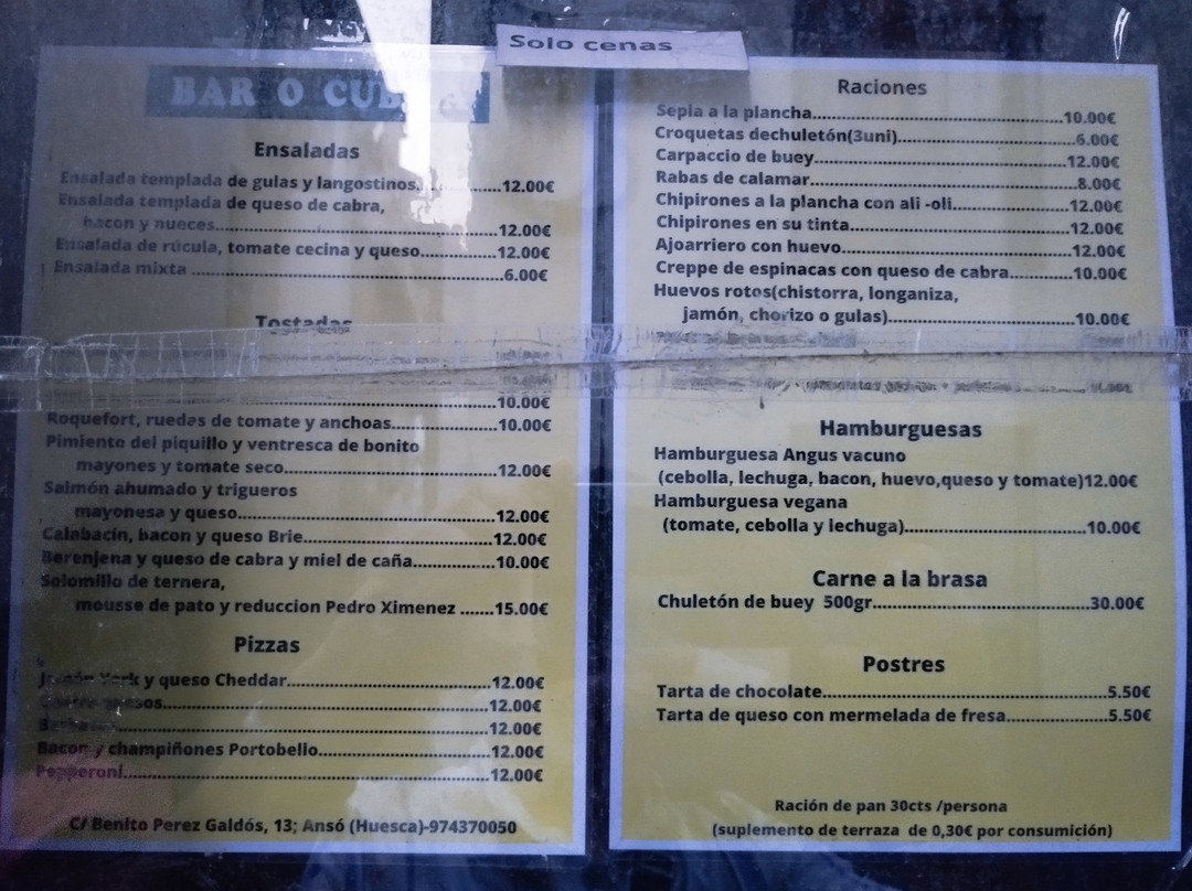 Restaurante O cubila