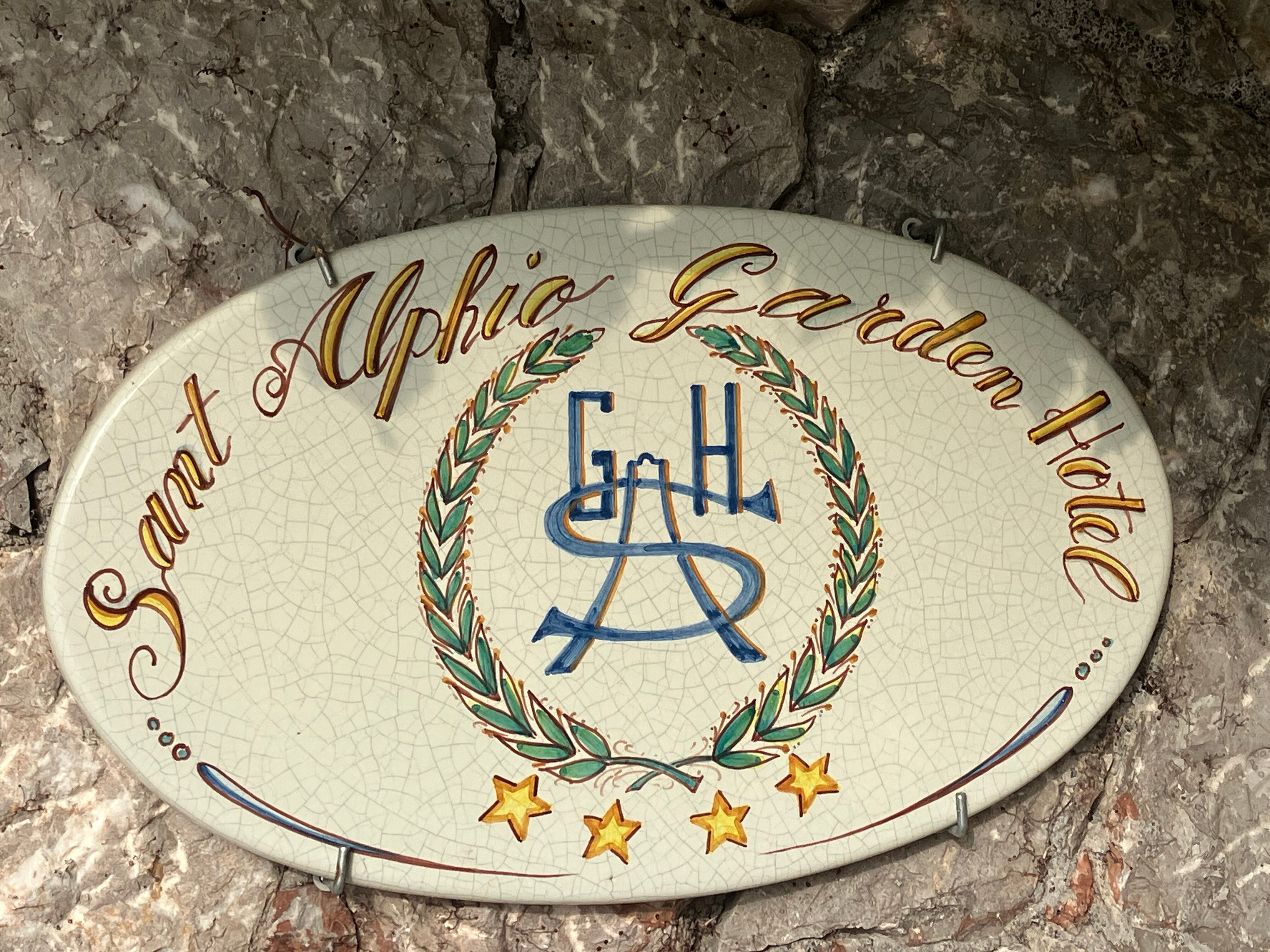 Sant Alphio Garden Hotel & Spa-浴室