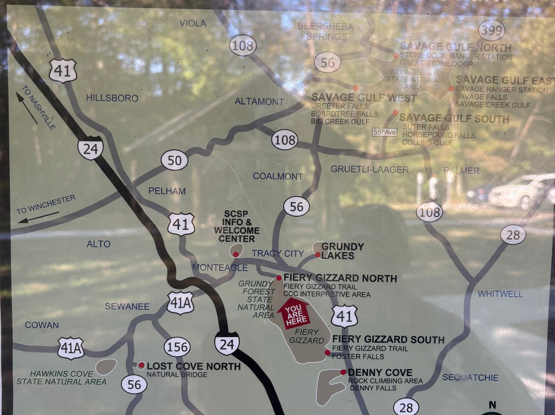 Bigfoot Adventure TN-Tracy City必去景点